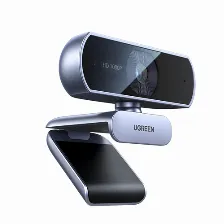 Camara Web Ugreen Cm678, 2mp, 1920x1080 Pixeles, 1080p, Microfono, Usb 3.2 Gen 1, Gris