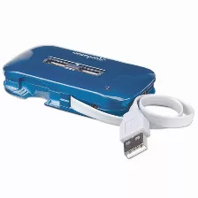 Hub Usb2.0 Manhattan 7 Puertos Dual C/adaptador De Corriente