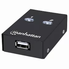 Switch Hi-speed Automatico Manhattan Para Compartir Dispositivos Usb Alta Velocidad 2.0