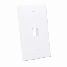 Tapa (faceplate) Intellinet Para Caja De Pared De 1 Ventana, Blanca.