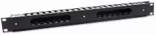 Organizador De Cables Horizontal Intellinet 19pulg, 1u, Metal, Negro