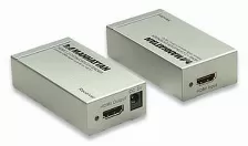 Extensor Manhattan Extensor Vga Cat5/ 5e/6 Transmisor Av, 1920 X 1200, Hasta 300 M, Negro