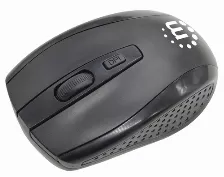 Kit Teclado Y Mouse Manhattan, Inalambrico, Color Negro