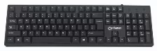 Teclado Manhattan 179324 Ingles, Alambrico, Conexion Usb, 104 Teclas, Color Negro