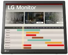 Monitor Touch Lg 17br30t-b Led, 17 Pulg, 75 Hz, 5 Ms, Usb, Vga, Negro