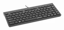 Teclado Manhattan 180702 Alámbrico, Usb, Interruptor De Membrana, Negro