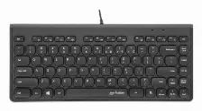 Teclado Manhattan 180702 Alámbrico, Usb, Interruptor De Membrana, Negro