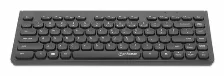 Teclado Manhattan Inalámbrico, Rf Inalámbrico, Interruptor De Membrana, Negro