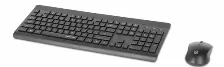 Teclado Inalámbrico Manhattan 180771 Tamaño Completo (100%), 10 M, Teclado Numérico, Negro