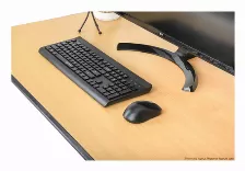 Teclado Inalámbrico Manhattan 180771 Tamaño Completo (100%), 10 M, Teclado Numérico, Negro