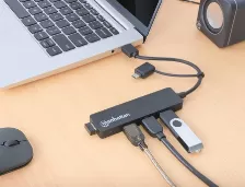 Hub Usb V3.0 Y V2.04 Ptos A S In Fuente