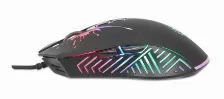 Mouse Optico Manhattan Gaming Rgb, 7 Botones, 7200 Dpi Ajustable, Interfaz Usb Tipo A, Color Negro, (190220)