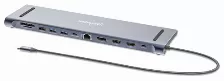 Docking Station Manhattan 190305 4k Ultra Hd, Usb 3.2 Gen 1 (3.1 Gen 1) Type-c, Hdmi 2, Usb A 2, Usb Tipo C 2