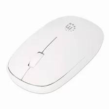 Mouse Optico Manhattan Mw3050, Inalambrico, Usb, 3 Botones, 1200 Dpi, Color Blanco
