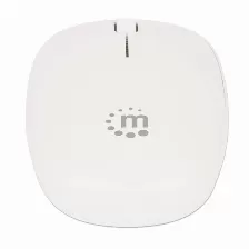 Mouse Optico Manhattan Mw3050, Inalambrico, Usb, 3 Botones, 1200 Dpi, Color Blanco