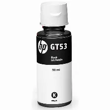 Botella De Tinta Negra Hp Gt53 90ml Original Para Impresoras Smart Tank