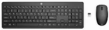Teclado Inalámbrico Hp Tamaño Completo (100%), 10 M, Teclado Numérico, Negro
