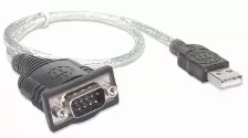 Cable Manhattan Convertidor Usb A Serial Db9m, 45cm