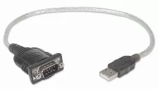 Cable Manhattan Convertidor Usb A Serial Db9m, 45cm