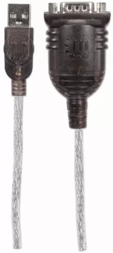 Cable Adaptador Manhattan De Usb A Serial, Incluye Software