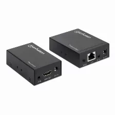 Extensor Manhattan Hdmi De 3 Puertos 207461, 1920 X 1200 Pixeles, 1x Rj-45