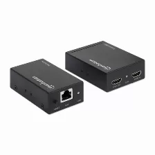 Extensor Manhattan Hdmi De 3 Puertos 207461, 1920 X 1200 Pixeles, 1x Rj-45