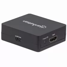 Divisor De Video Manhattan Hdmi, 2 Puertos, 1080p, Duplicador, Alimentacion Via Usb