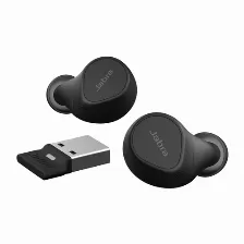 Audífonos Jabra Evolve2 Buds Intra Auditivo, True Wireless Stereo (tws), Bluetooth, Negro