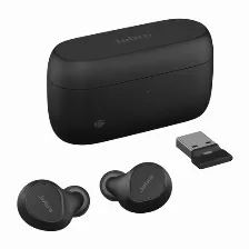 Audífonos Jabra Evolve2 Buds Intra Auditivo, True Wireless Stereo (tws), Bluetooth, Negro