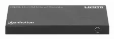Divisor De Video Manhattan Splitter Hdmi, 4x Hdmi, 3840 X 2160 Pixeles, 4k Ultra Hd, Negro