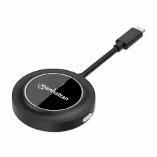 Extensor Manhattan 208437 Transmisor Av, 1920 X 1080, Hasta 30 M, Negro