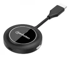 Extensor Manhattan 208444 Transmisor Av, 1920 X 1080, 1hdmi, Hasta 30 M, Negro