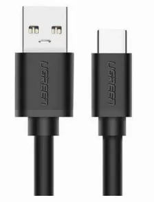 Cable Usb Ugreen Usb-a A Usb-c, 60w, 5 Gbps, 1 Metro, Negro