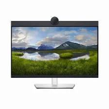 Monitor Dell Pro 24 | P2424heb | Para Videoconferencias | Full Hd 60 Hz | Camara Web 2k | Hdmi, Dp, Rj45, Usb-b, Usb-a, Usb-c | 210-bglq