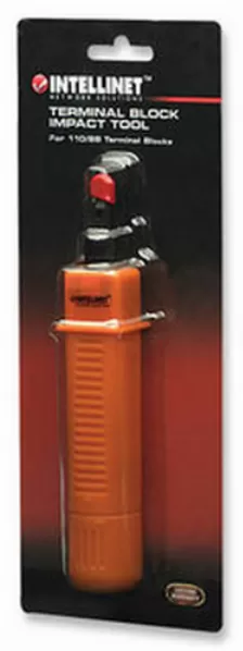 Pinza Intellinet Para Ponchar Jack, Block 110/88, Control De Presion, Ajustable De Impacto