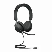 Audífonos Jabra Evolve2 40 Se Diadema, Alámbrico, Usb, Negro