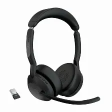 Audífonos Jabra Evolve2 55 Diadema, Inalámbrico, Bluetooth, Negro