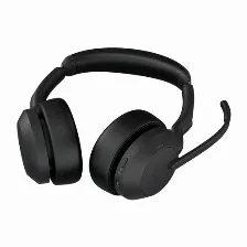Audífonos Jabra Evolve2 55 Diadema, Inalámbrico, Bluetooth, Negro