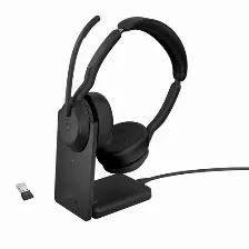 Audífonos Jabra Evolve2 55 Diadema, Inalámbrico, Usb, Bluetooth, Negro