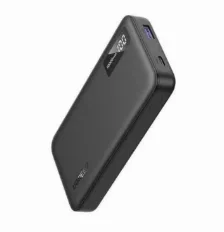 Power Bank Ugreen 10000 Mah, Usb-a, Usb-c, Indicador Led, Carga Rapida 20w, Negro