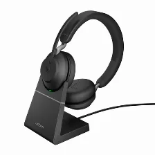 Audífonos Jabra Evolve2 65 Diadema, Inalámbrico, Usb, Bluetooth, Negro