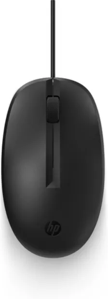 Mouse Optico Hp 125 Wired Mouse, Alambrico, Usb, 1200dpi, 3 Botones, Negro