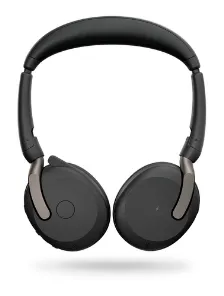 Audífonos Jabra Evolve2 65 Flex Diadema, Inalámbrico Y Alámbrico, Usb, Bluetooth, Negro