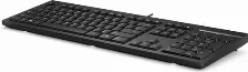 Teclado Hp Teclado 125 Con Cable Conexion Usb, Color Negro