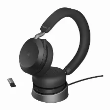 Audífonos Jabra Evolve2 75 Diadema, Inalámbrico, Bluetooth, Negro