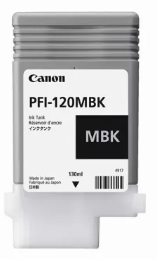 Cartucho De Tinta Canon Pfi-120mbk Original, Negro Mate