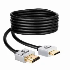Cable Hdmi Steren 295-880 1.8 M, Negro, Gris