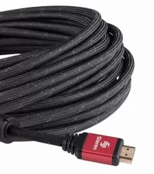 Cable Hdmi Steren 299-830 Canal Ethernet, 10 M, 10.2 Gbit/s, Negro, Rojo