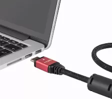 Cable Hdmi Steren 299-830 Canal Ethernet, 10 M, 10.2 Gbit/s, Negro, Rojo