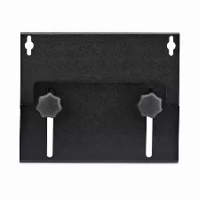 Soporte Startech.com Soporte De Pared Para Cpu, 18 Kg, Negro